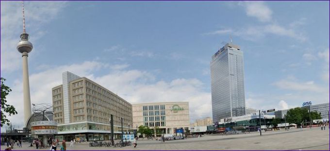 Alexanderplatz, Berlin, Almanya