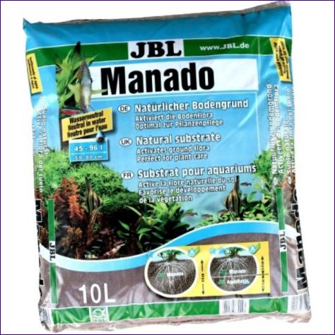 Su kalitesini artıran ve bitki büyümesini destekleyen JBL Manado besin dolgusu